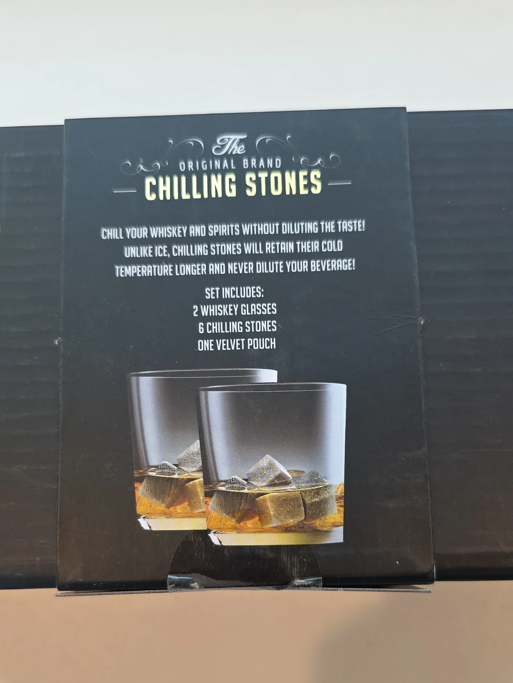 The Original Brand Chilling Stones Gift Set New In Box
